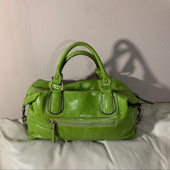 Coach 1941 Womens Handbag Purse Green Purse Bag - Picture 3 of 11